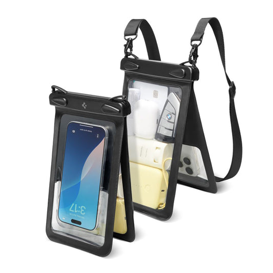 Futrola Univerzalna Waterproof za Telefon max. 6.9inch, Spigen, A603, Crna ACS09745