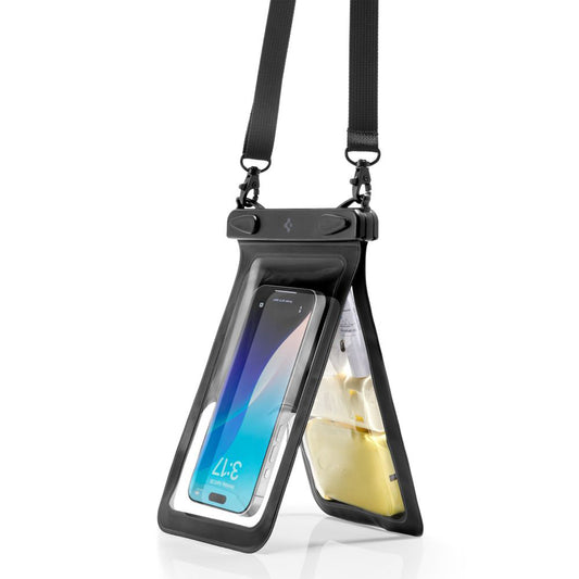 Futrola Univerzalna Waterproof za Telefon max. 6.9inch, Spigen, A603, Crna ACS09745