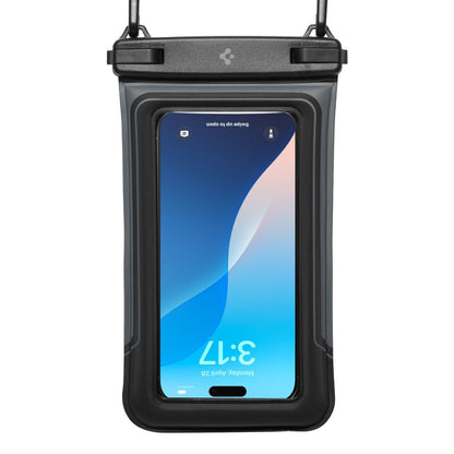 Univerzalna Vodootporna Futrola za Telefon max. 6.9inch, Spigen, A611P, Set 2 komada, Mat Crna ACS09348