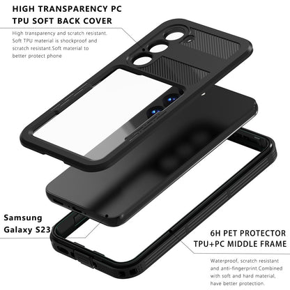 Futrola Waterproof za Samsung Galaxy S26 Plus S947, ShellBox, Crna