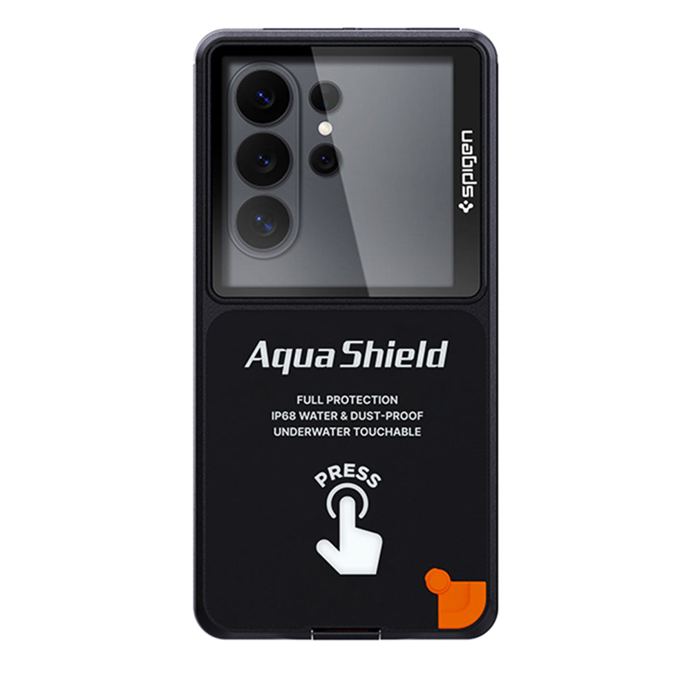 Univerzalna vodootporna futrola Spigen, Aqua Shield A604, Crna ACS11675