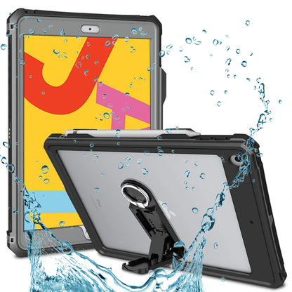 Vodootporna futrola za Apple iPad 10.2 (2021) / 10.2 (2020) / 10.2 (2019), ShellBox, Crna