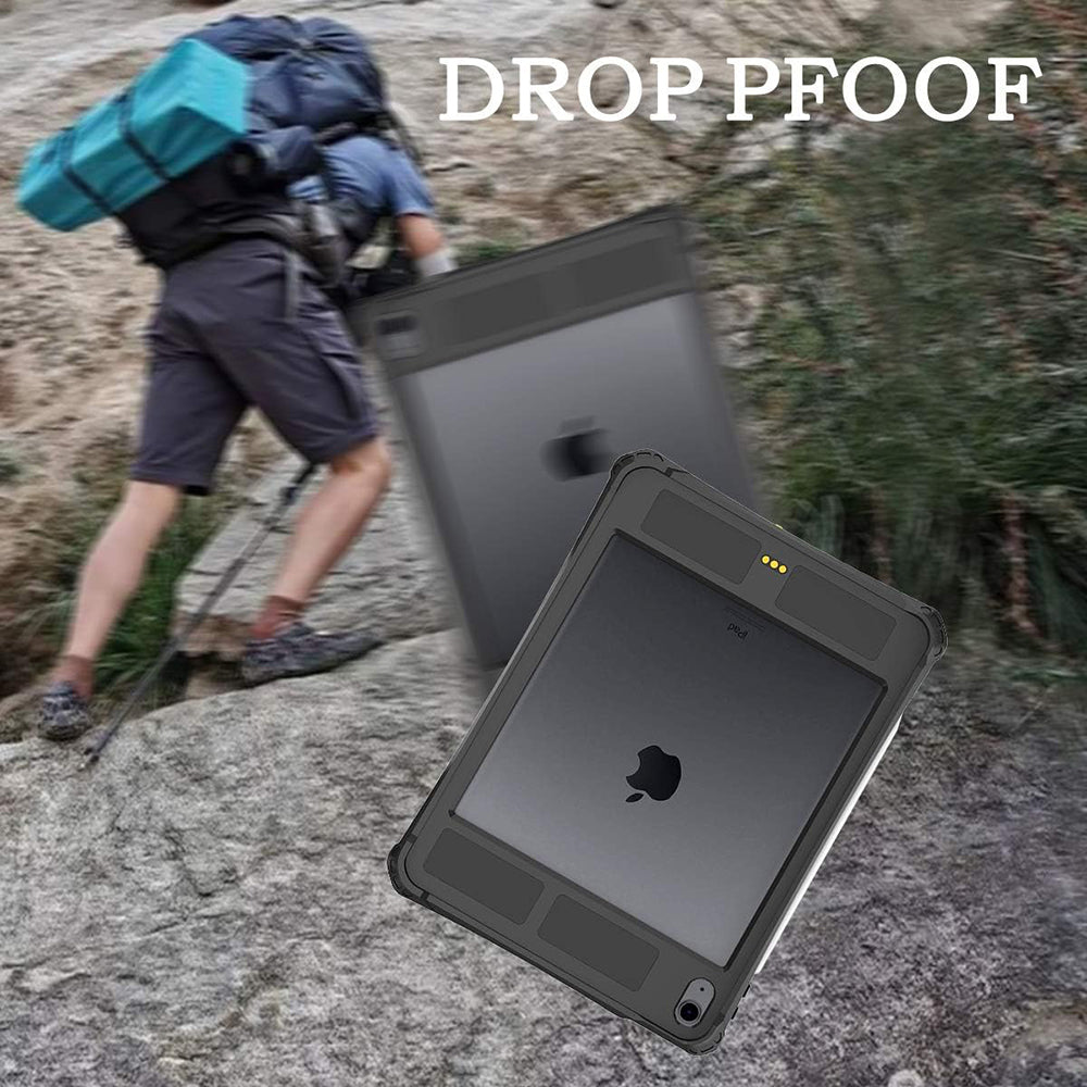 Vodootporna futrola za Apple iPad Air (2022) / Air (2020), ShellBox, Crna