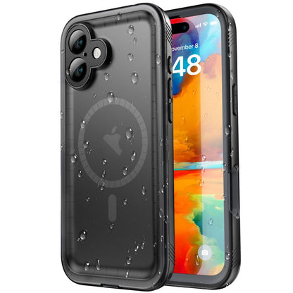 Vodootporna futrola za Apple iPhone 16, ShellBox, Crna