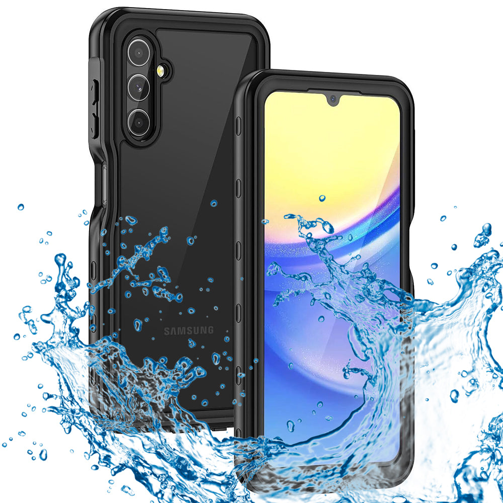 Vodootporna futrola za Samsung Galaxy A15 5G A156 / A15 A155, ShellBox, Crna