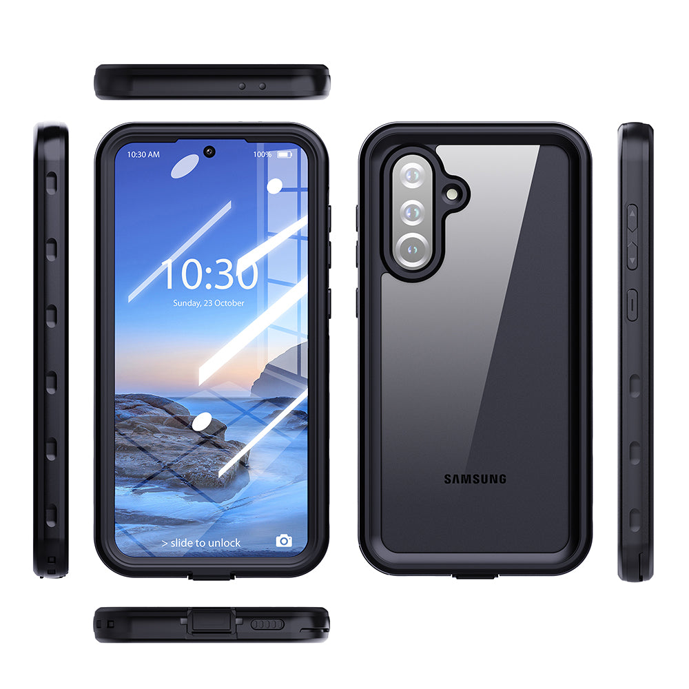 Vodootporna futrola za Samsung Galaxy A36 A366, ShellBox, Crna