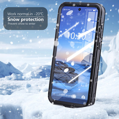Vodootporna futrola za Samsung Galaxy A36 A366, ShellBox, Crna