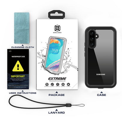Vodootporna futrola za Samsung Galaxy A54 A546, ShellBox, Crna