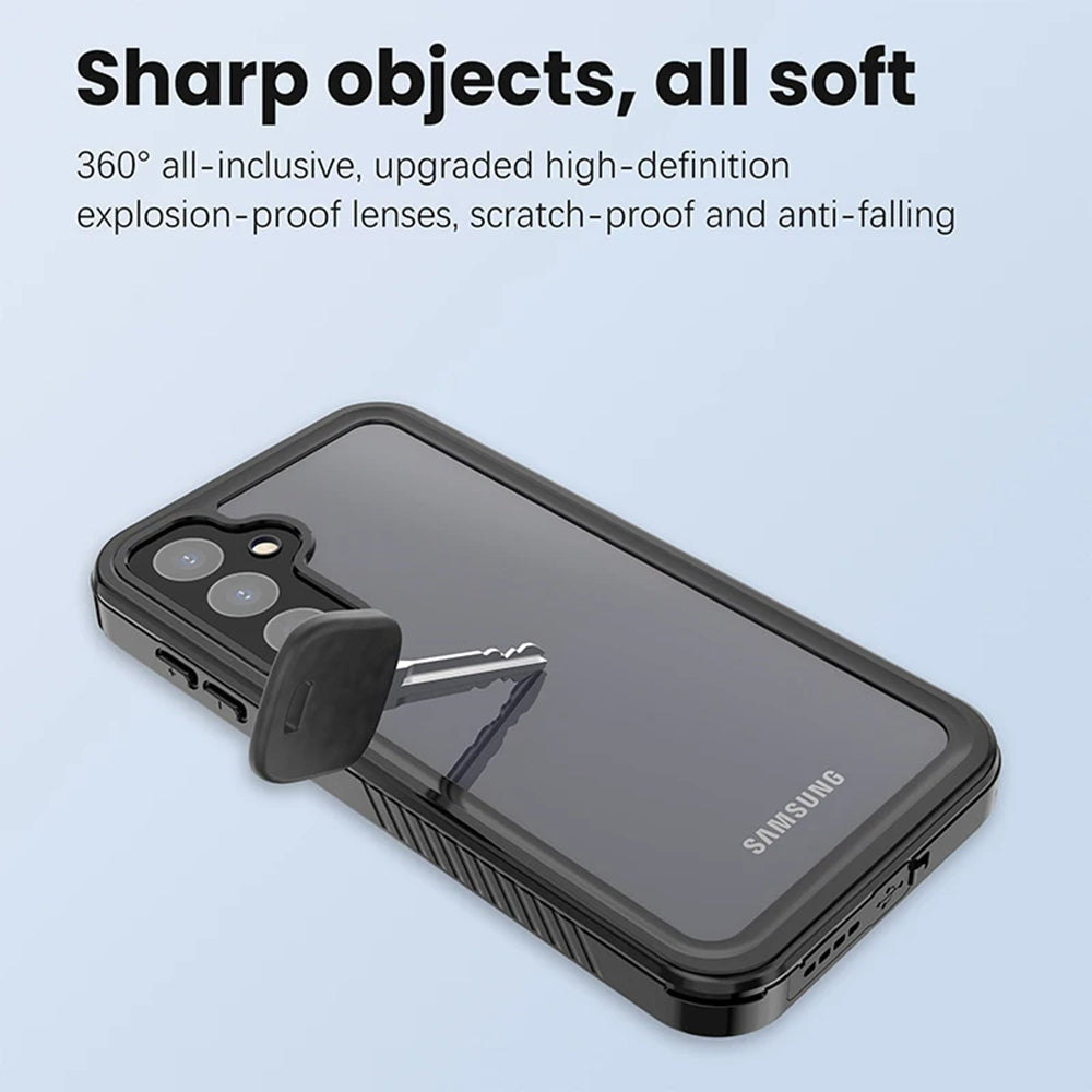 Vodootporna futrola za Samsung Galaxy A55 5G A556, ShellBox, Crna