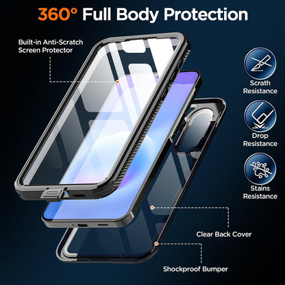Vodootporna futrola za Samsung Galaxy A57 5G, ShellBox, Crna