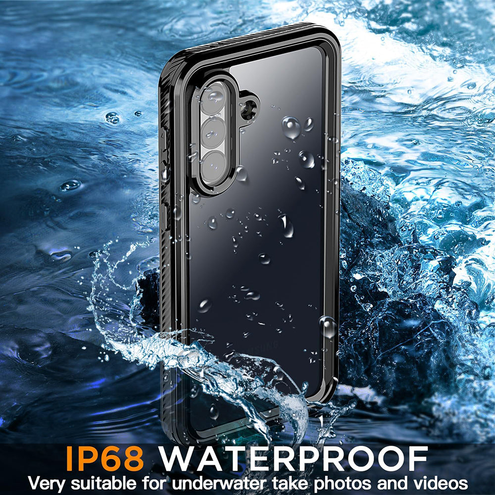 Vodootporna futrola za Samsung Galaxy A57 5G, ShellBox, Crna