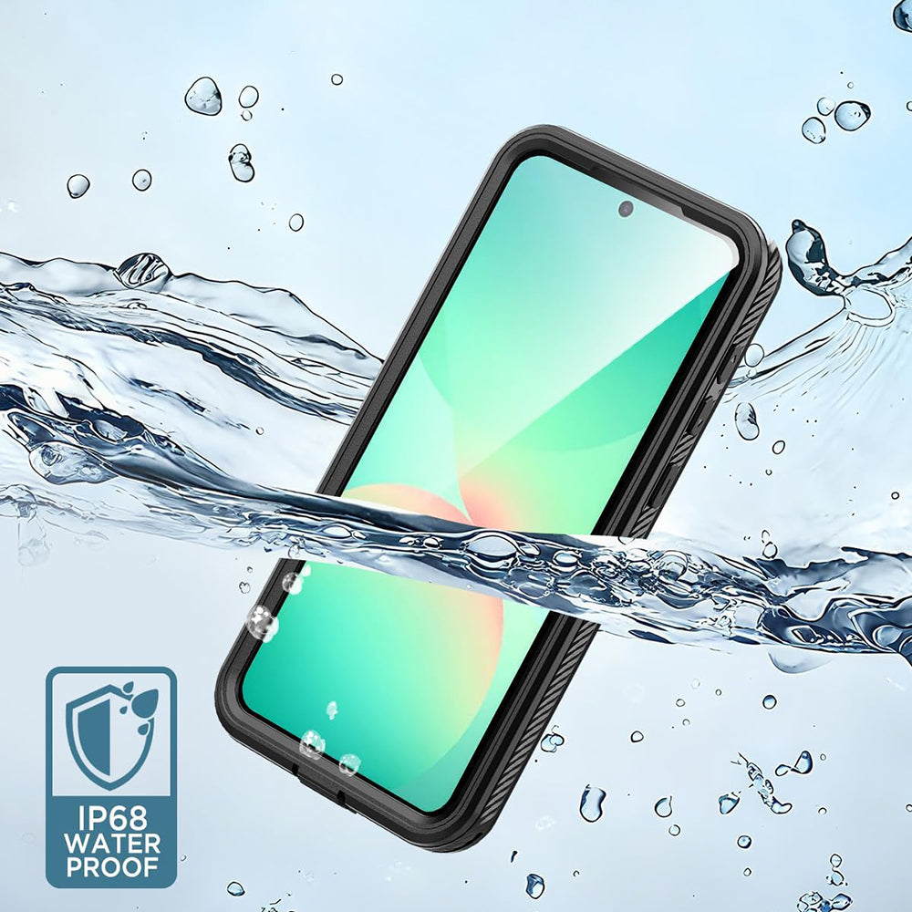 Vodootporna futrola za Samsung Galaxy A57 5G, ShellBox, Crna