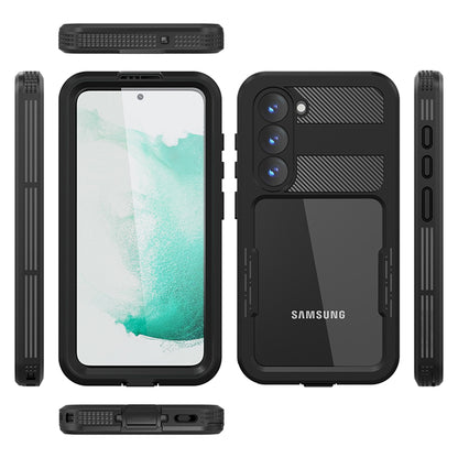 Vodootporna futrola za Samsung Galaxy S23 S911, ShellBox, Crna