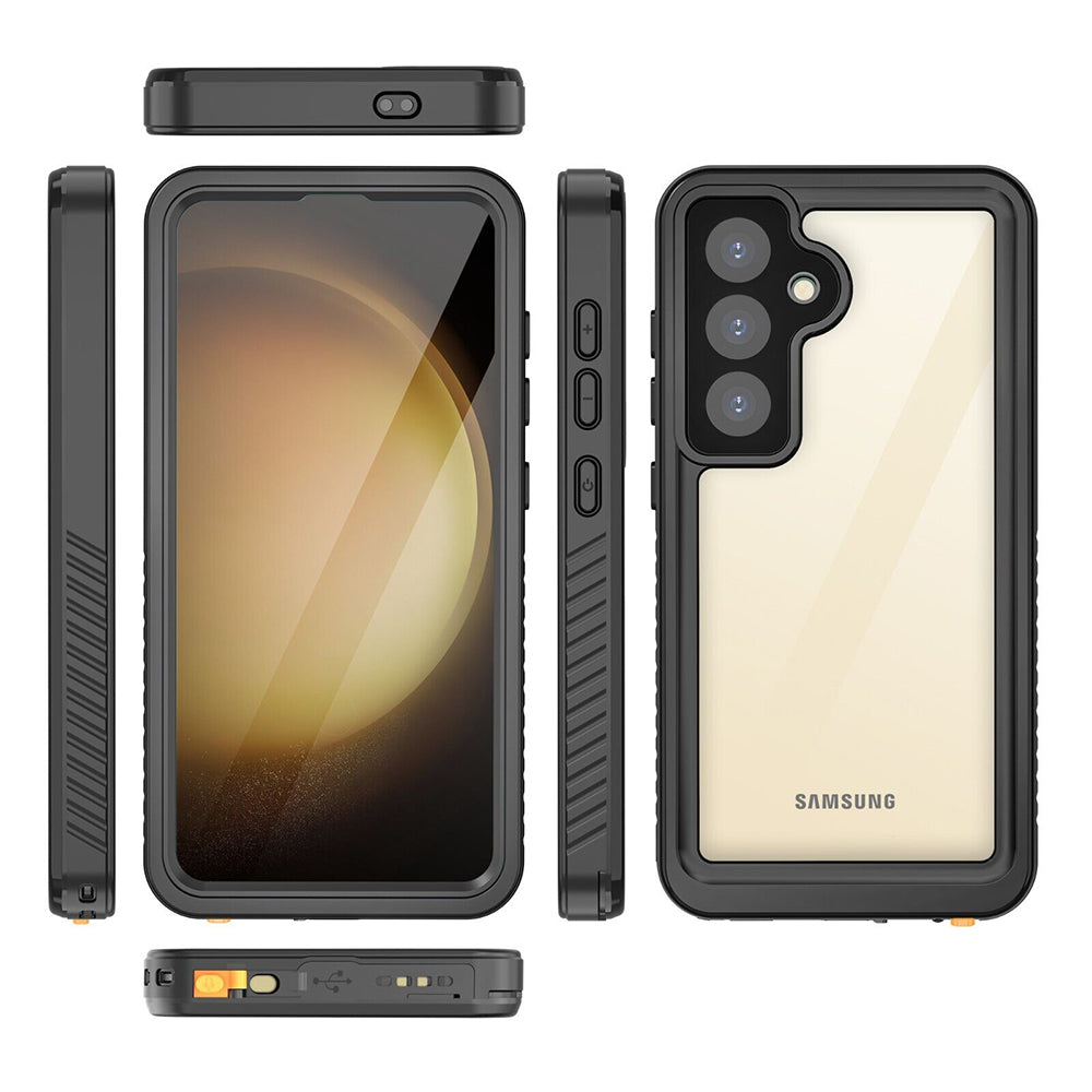 Vodootporna futrola za Samsung Galaxy S24+ S926, ShellBox, Crna