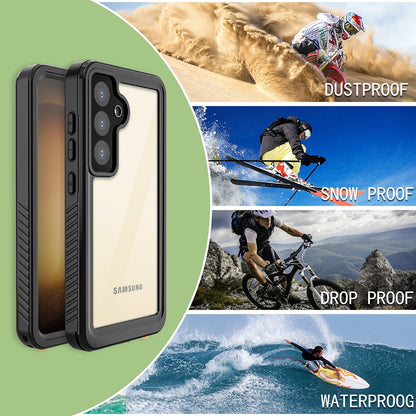 Vodootporna futrola za Samsung Galaxy S24+ S926, ShellBox, Crna