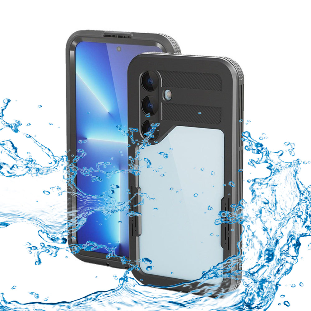 Vodootporna futrola za Samsung Galaxy S24 S921, ShellBox, Crna