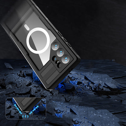 Vodootporna futrola za Samsung Galaxy S24 Ultra S928, ShellBox, Crna