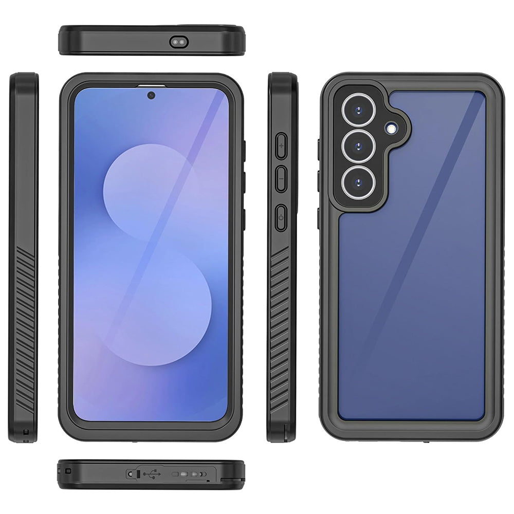 Futrola Waterproof za Samsung Galaxy S25 FE, ShellBox, Crna