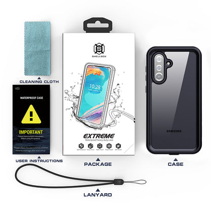 Vodootporna futrola za Samsung Galaxy S25 Ultra S938, ShellBox, Crna