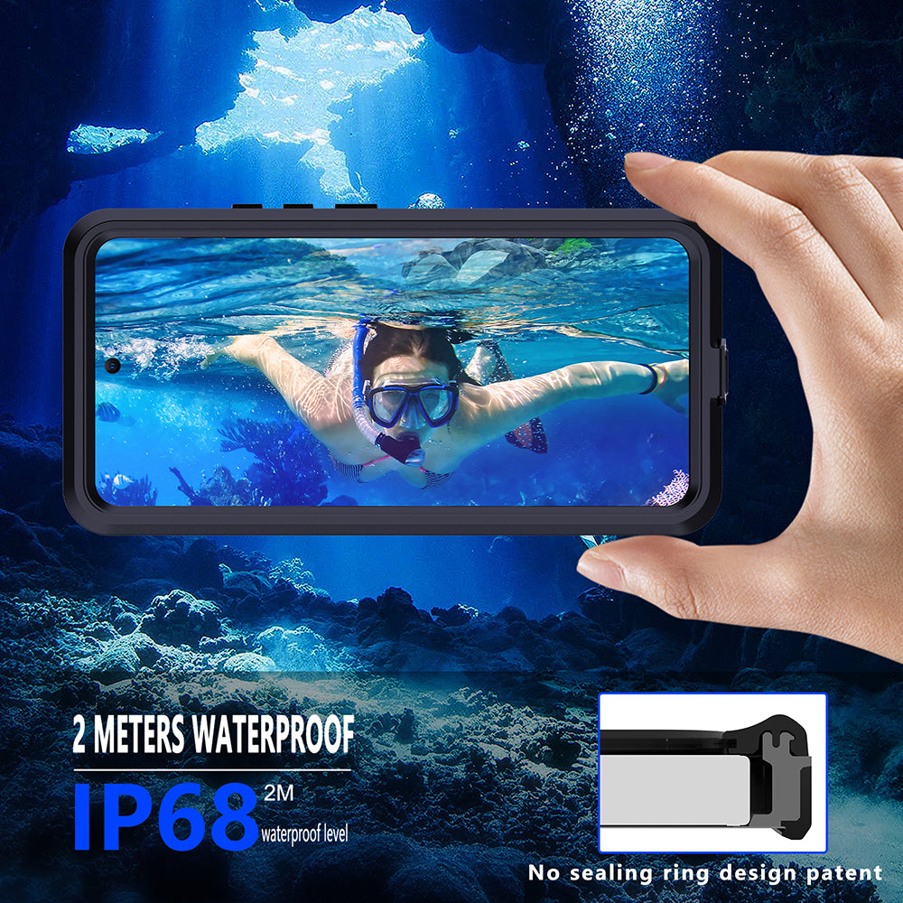 Vodootporna futrola za Xiaomi Poco X7 / Redmi Note 14 Pro 5G, ShellBox, Crna