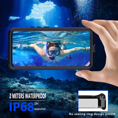 Vodootporna futrola za Xiaomi Poco X7 / Redmi Note 14 Pro 5G, ShellBox, Crna