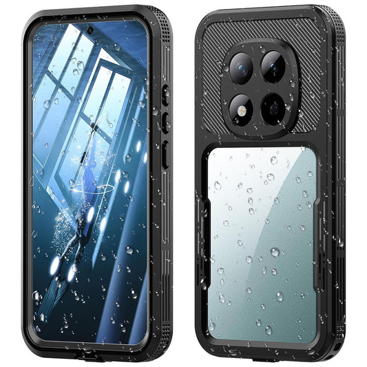 Vodootporna futrola za Xiaomi Redmi Note 15 Pro 5G, ShellBox, Crna