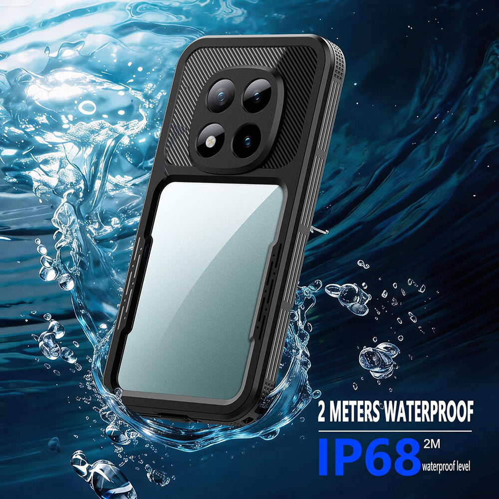 Vodootporna futrola za Xiaomi Redmi Note 15 Pro 5G, ShellBox, Crna