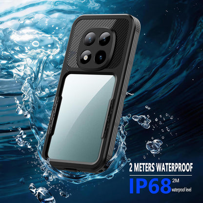 Vodootporna futrola za Xiaomi Redmi Note 15 Pro 5G, ShellBox, Crna