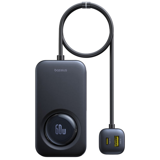 Auto punjač Baseus PrimeTrip VW1, 105W, 3A, 3 x USB-A - 2 x USB-C, Crni C00069000121-00
