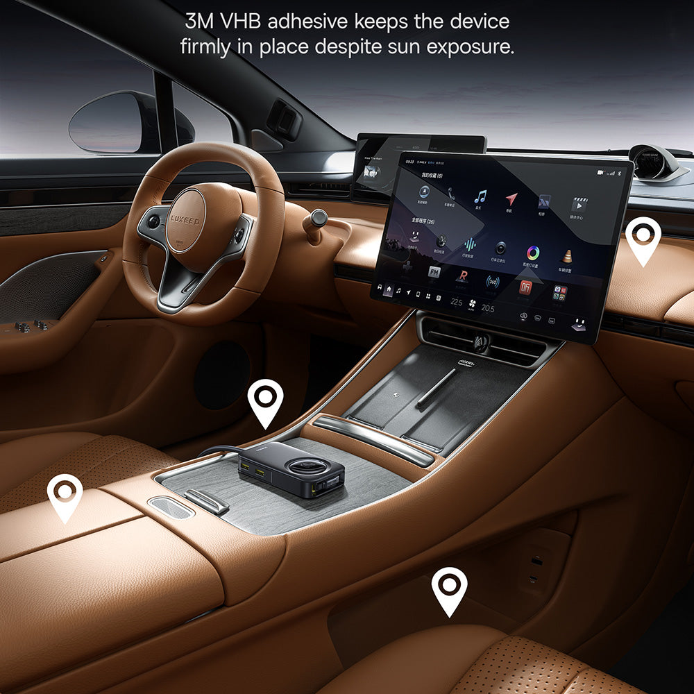 Auto punjač Baseus PrimeTrip VW1, 105W, 3A, 3 x USB-A - 2 x USB-C, Crni C00069000121-00