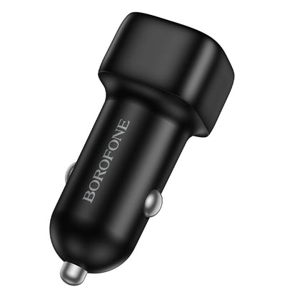 Auto punjač Borofone BZ34 Cloud, 18W, 3A, 1 x USB-A, Crni