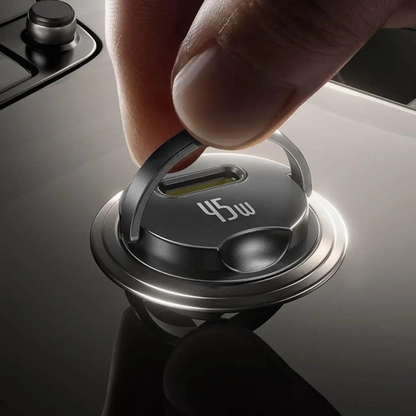 Auto punjač sa USB-C kablom Baseus PrimeTrip VP2, 45W, 3A, 1 x USB-C, Crni C0206800