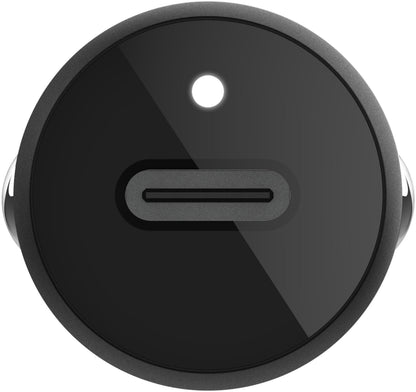 Auto punjač sa USB-C kablom Belkin BoostCharge, 30W, 3A, 1 x USB-C, Crni CCA004bt1MBK-B6