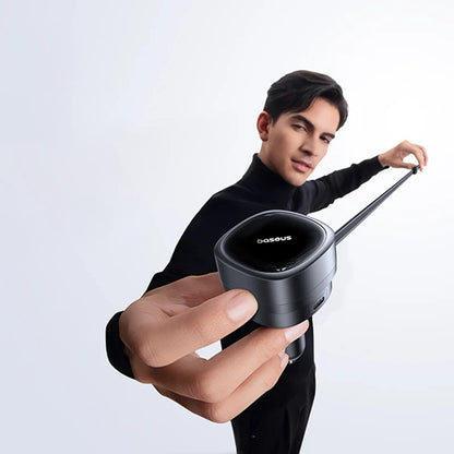 Auto punjač sa USB-C kablom Baseus PrimeTrip VR1, 60W, 3A, 1 x USB-A - 1 x USB-C, Crni C00069001121-00