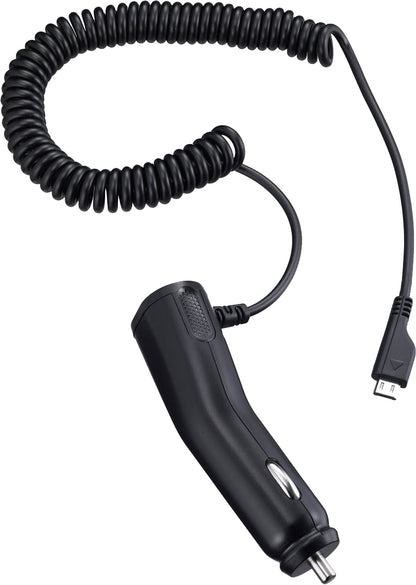 Auto Punjač s microUSB Kabelom Samsung, 3.5W, 0.7A, Crni, Ponovno Zapakiran ACADU10CBECSTD