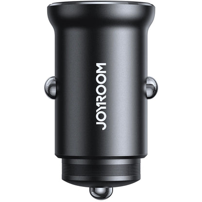 Incarcator Auto Joyroom JR-CCN06, 30W, 3A, 2 x USB-C, Negru