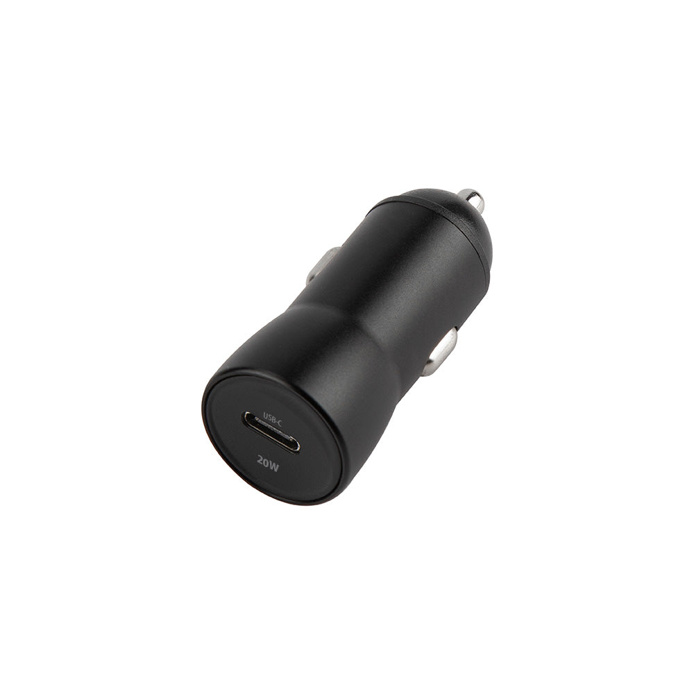 Auto punjač MaXlife MXCC-04, 20W, 3A, 1 x USB-C, Crni