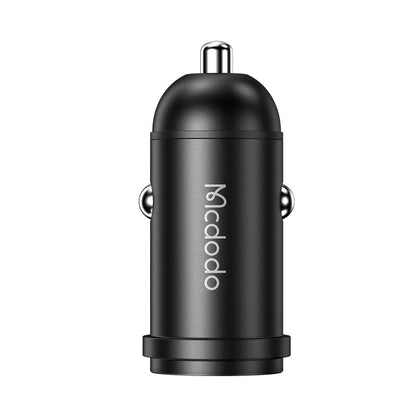 Auto punjač McDodo CC-7491 Obsidian, 30W, 3A, 1 x USB-C, Crni