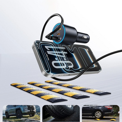 Auto punjač Orico HyperDrive, 165W, 5A, 1 x USB-A - 2 x USB-C, Crni