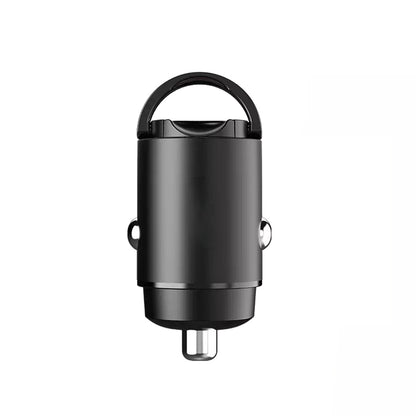 Auto punjač Techsuit C5 NanoVolt, 30W, 3A, 1 x USB-C, Crni
