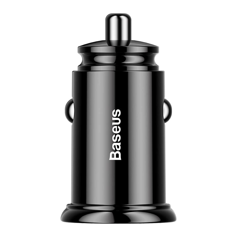 Baseus Auto Punjač, 30W, 5A, 2 x USB-A, Crni CCALL-YD01
