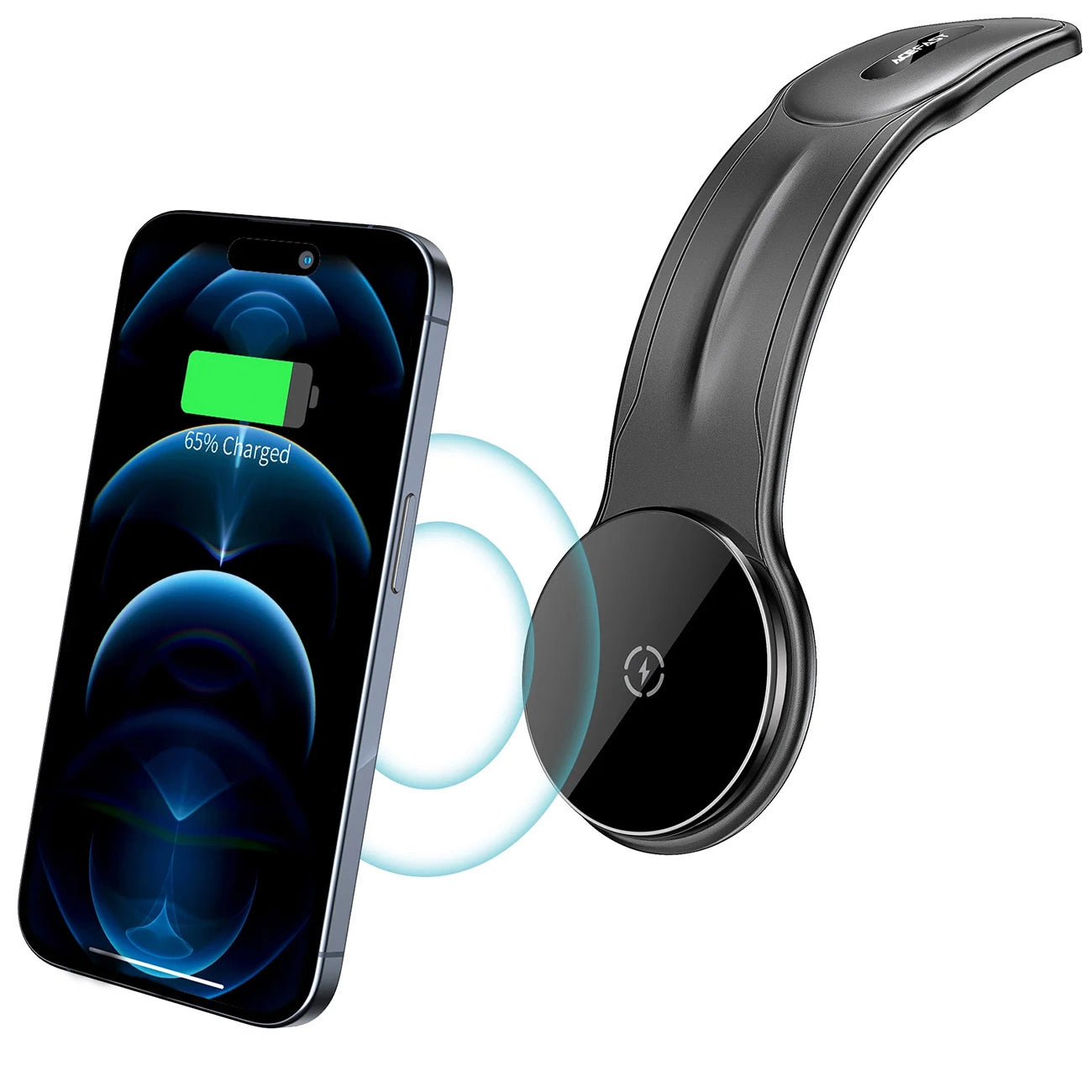 Wireless Car Charger Acefast D21, 15W, 1.67A, Black 