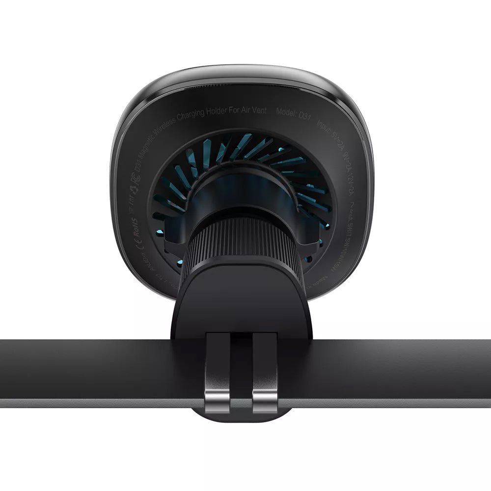 Bežični auto punjač Acefast D31, 15W, 1.67A, Crni