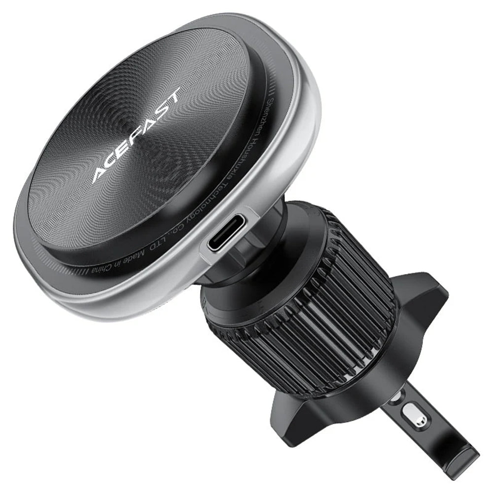 Auto punjač bez žice Acefast D41, 15W, 1.67A, Srebrni