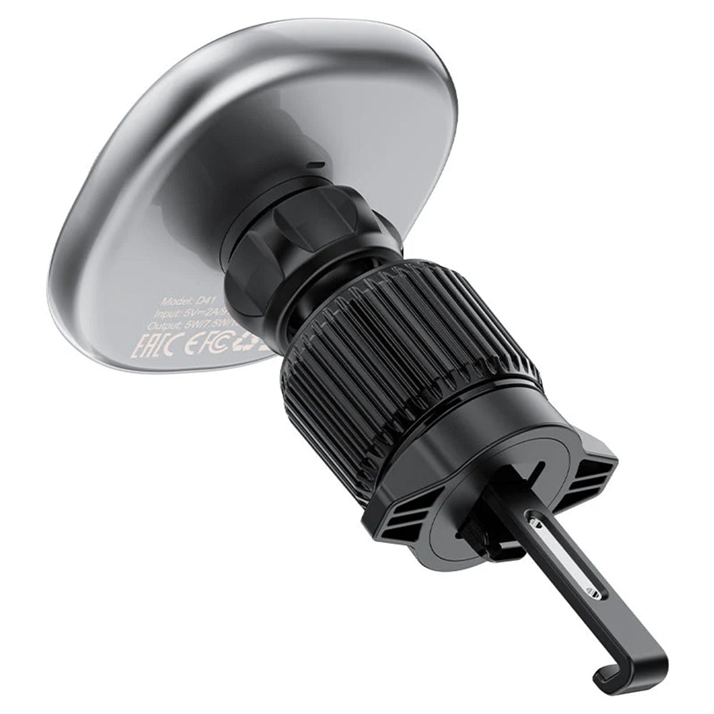 Auto punjač bez žice Acefast D41, 15W, 1.67A, Srebrni