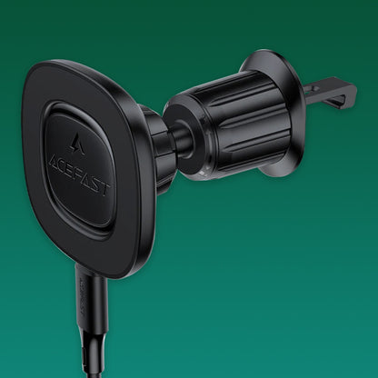 Auto punjač bez žice Acefast D46, 15W, 1.67A, Crni