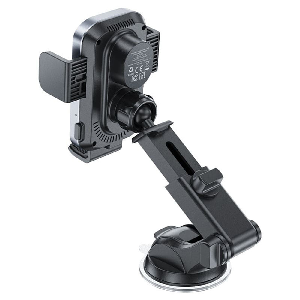 Auto punjač bez žice Acefast D53, 15W, 1.67A, Crni