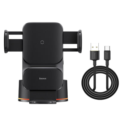 Wireless Car Charger Baseus Wisdom Dash, 15W, 1.67A, Black CGZXX00010101 