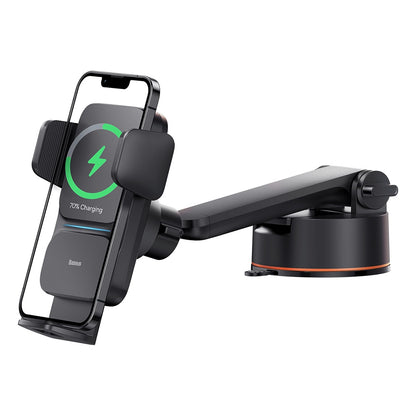 Wireless Car Charger Baseus Wisdom Dash, 15W, 1.67A, Black CGZXX00010101 