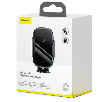 Wireless Car Charger Baseus Light Electric, 15W, 1.67A, Black WXHW03-01 